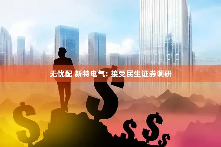 无忧配 新特电气: 接受民生证券调研